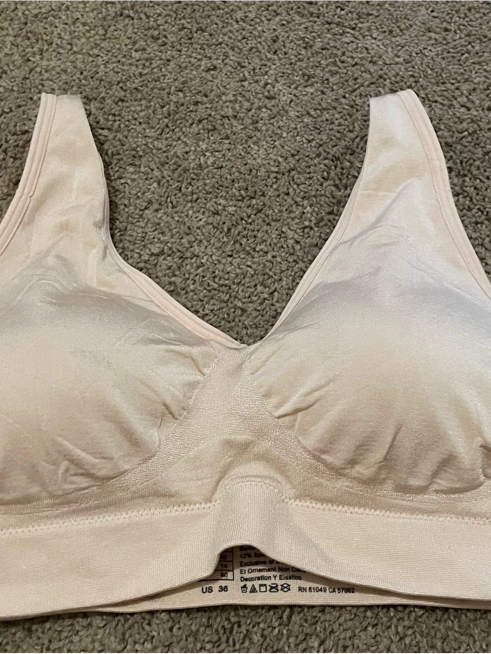 Wacoal Pale Blush Wireless Comfort Bra